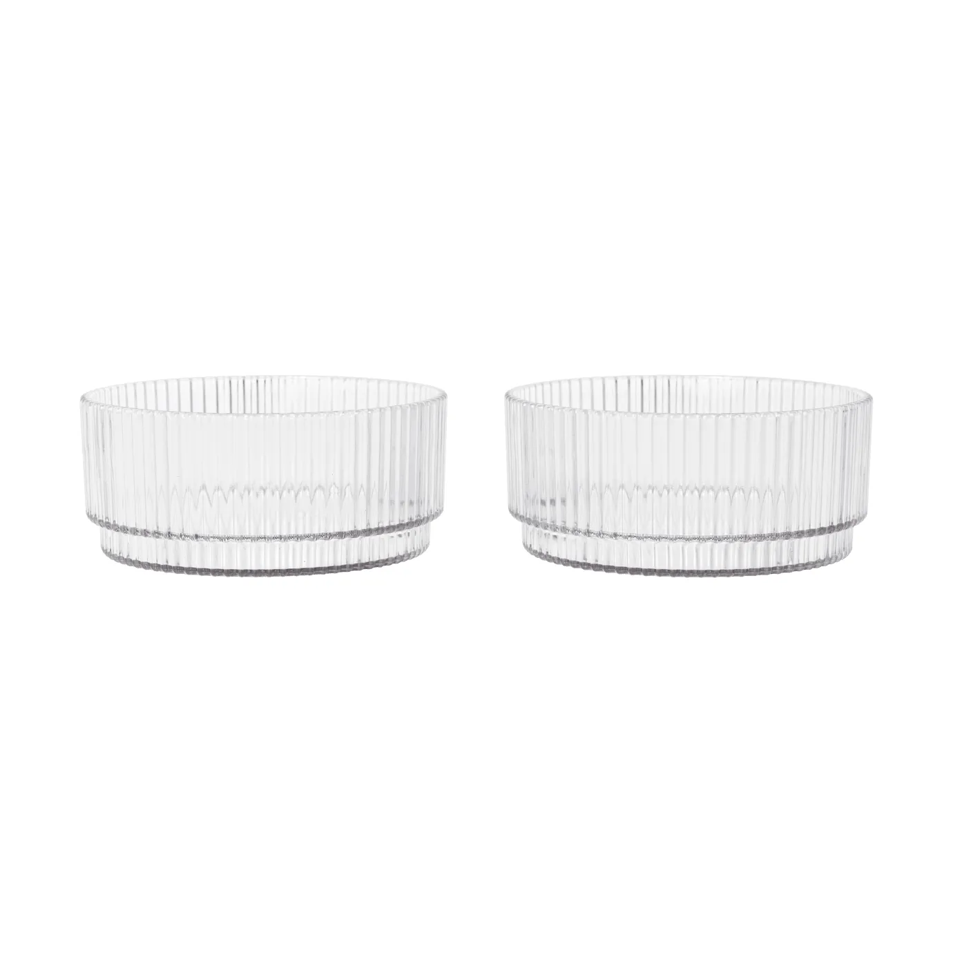Ripple kids bolle, Clear, 2-pakning Ferm Living