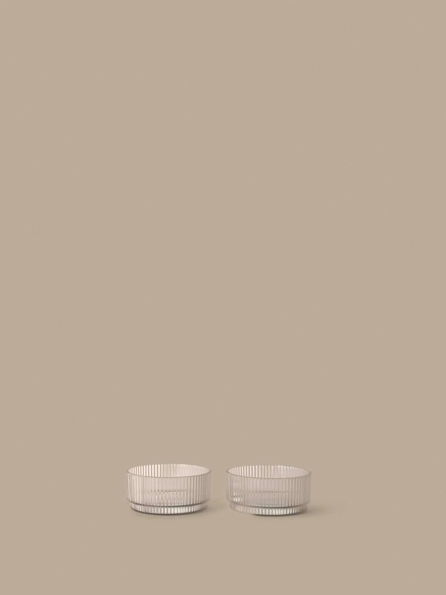 Ripple kids bolle, Clear, 2-pakning Ferm Living