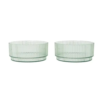 Ripple kids bolle - Tea green, 2-pakning - Ferm Living