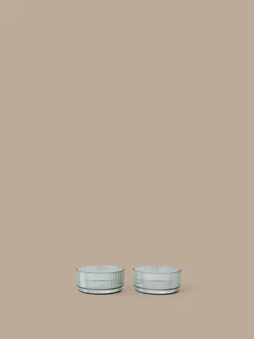Ripple kids bolle - Tea green, 2-pakning - Ferm Living