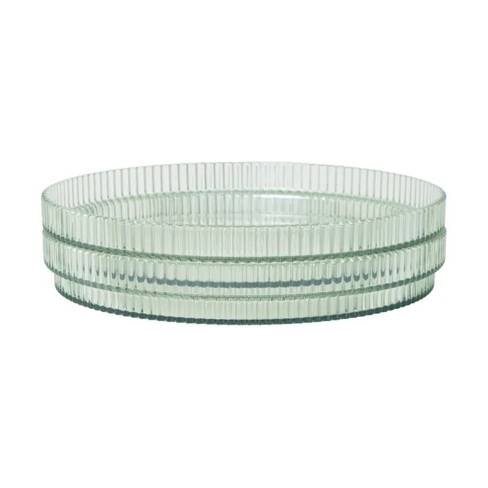 Ripple kids tallerken, Tea green, 2-pakning Ferm Living