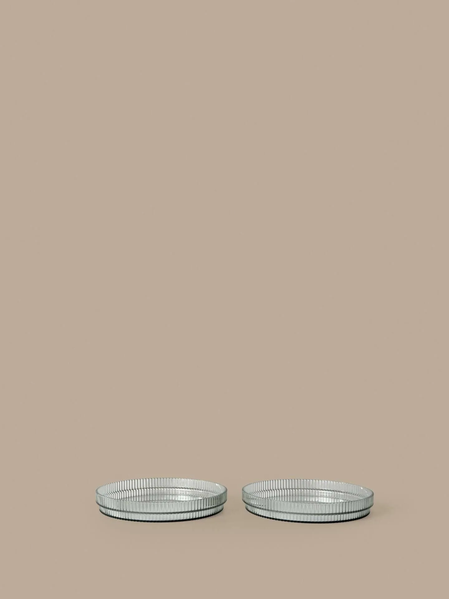 Ripple kids tallerken, Tea green, 2-pakning Ferm Living