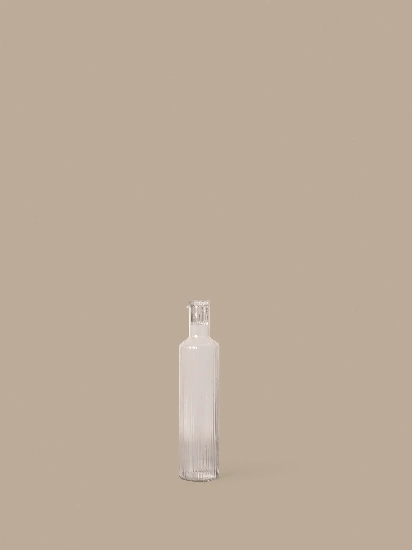 Ripple oljeflaske, Clear, 30 cl Ferm Living