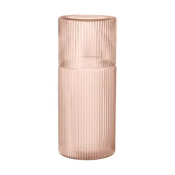 Ripple small karaffel sett - Blush - Ferm Living