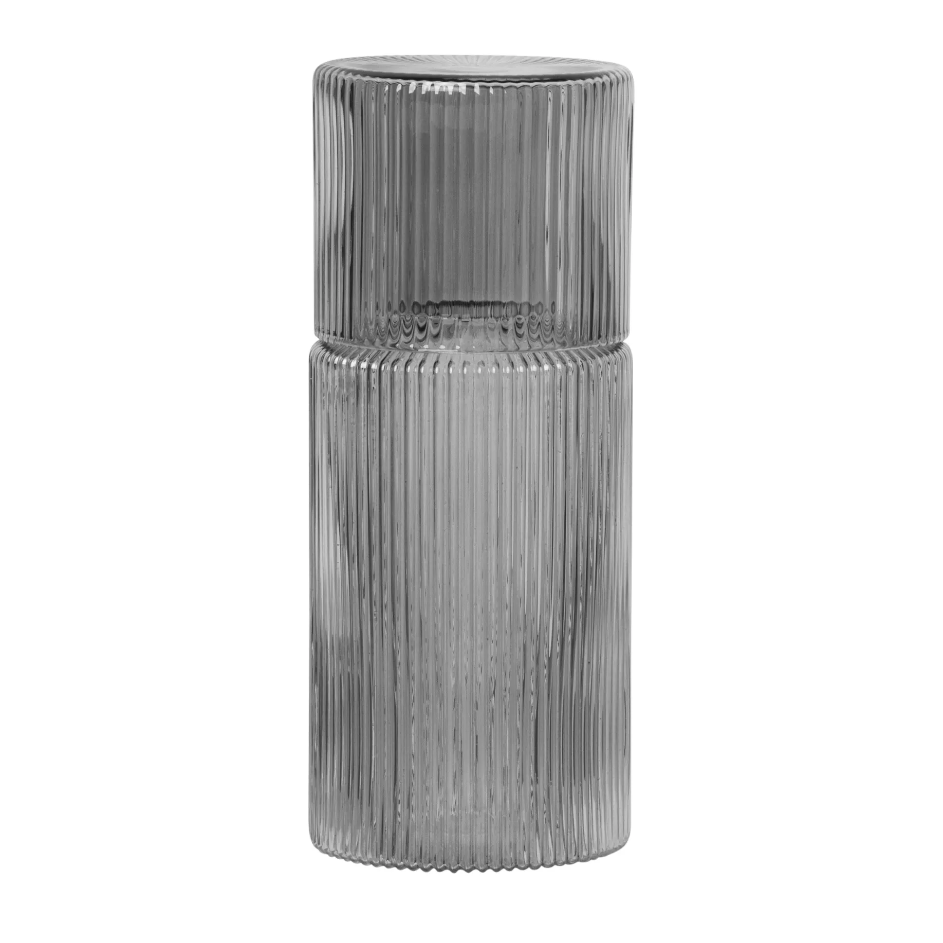 Ripple small karaffel sett, Smoked grey Ferm Living