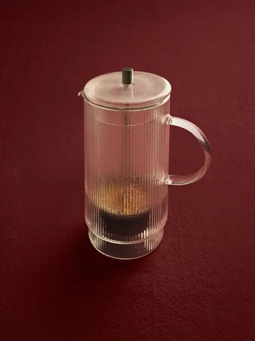 Ripple Thermal presskanne - Clear - Ferm Living