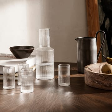 Ripple verrines serveringsglass 14 cl 4-stk. - Clear - Ferm Living
