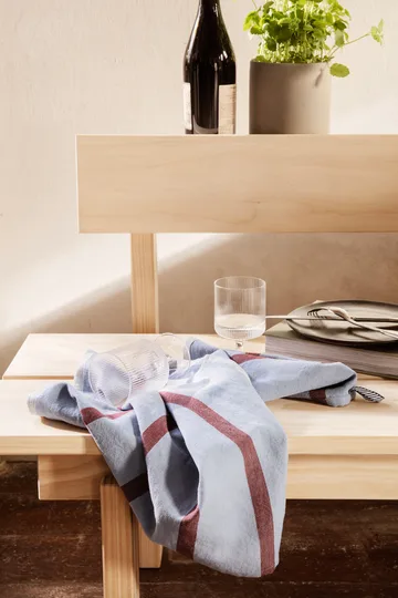 Ripple vinglass 2-pakning - Klar - Ferm Living