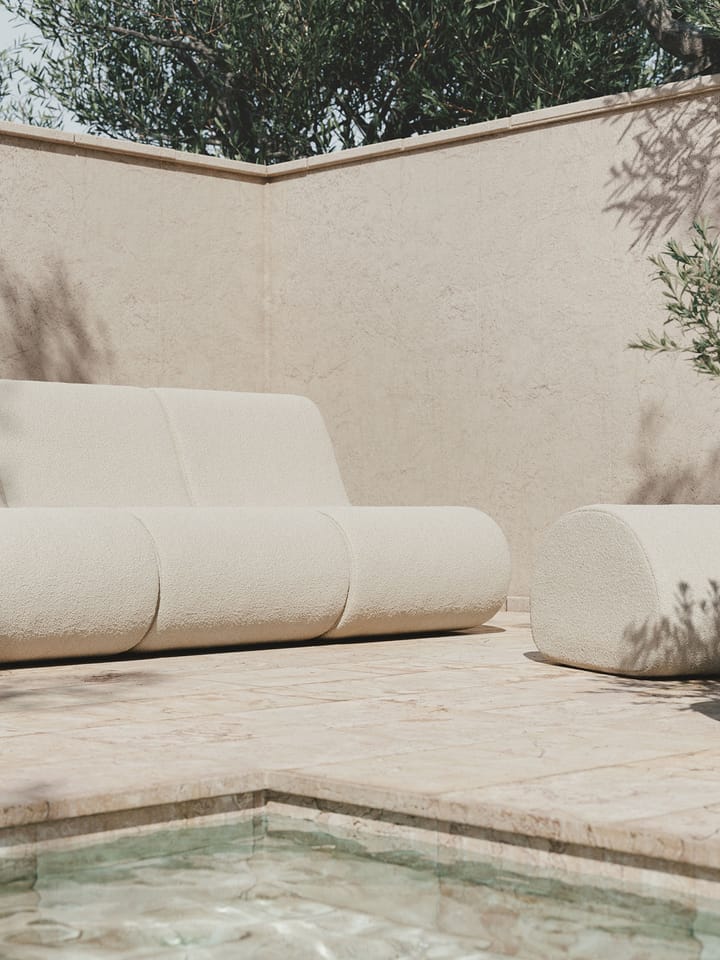 Rouli center module pure bouclé modulsofa, Off-white Ferm Living