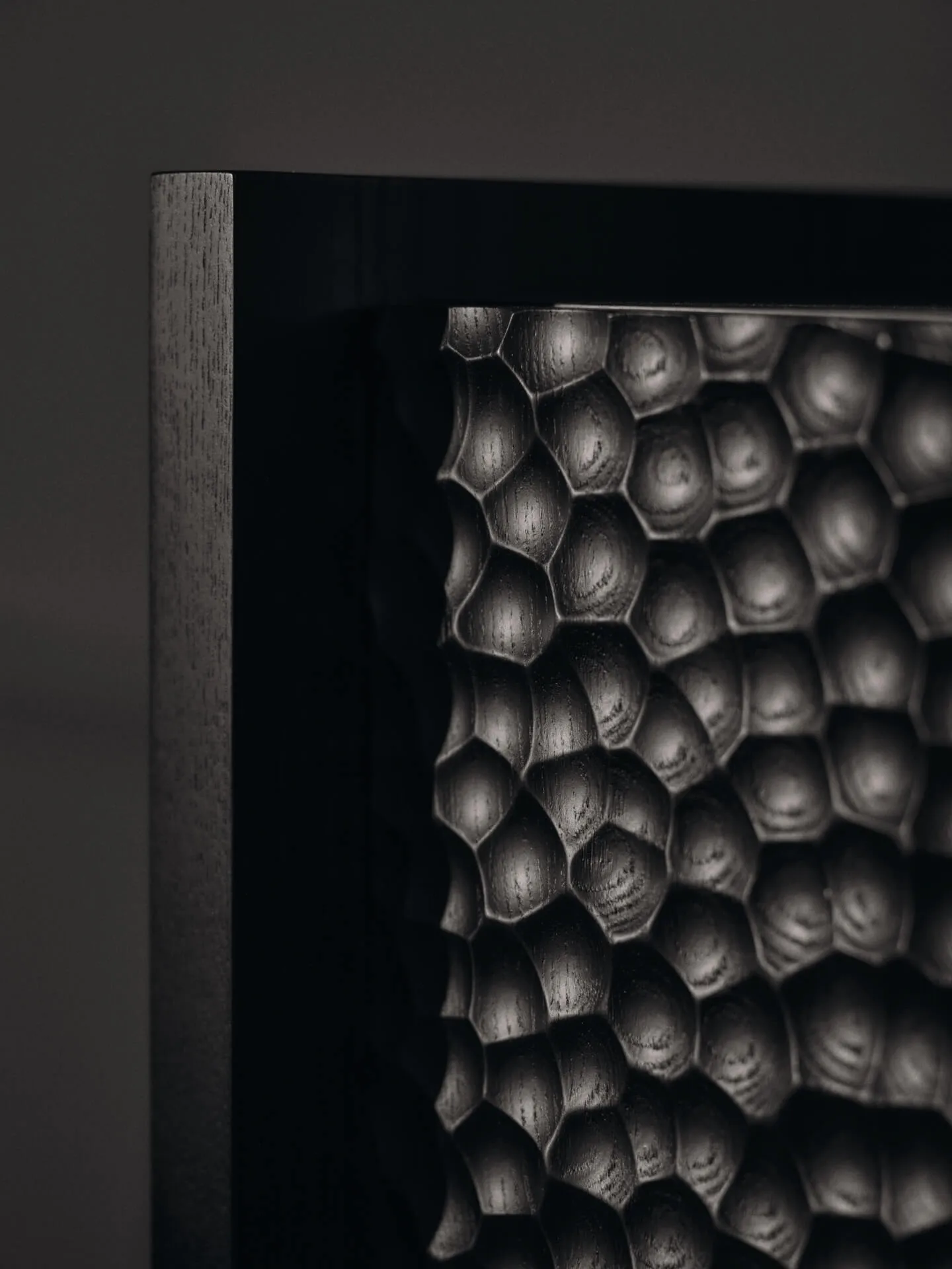 Scarni sidebord, Mørkbeiset ask, 38x40x45 cm Ferm Living