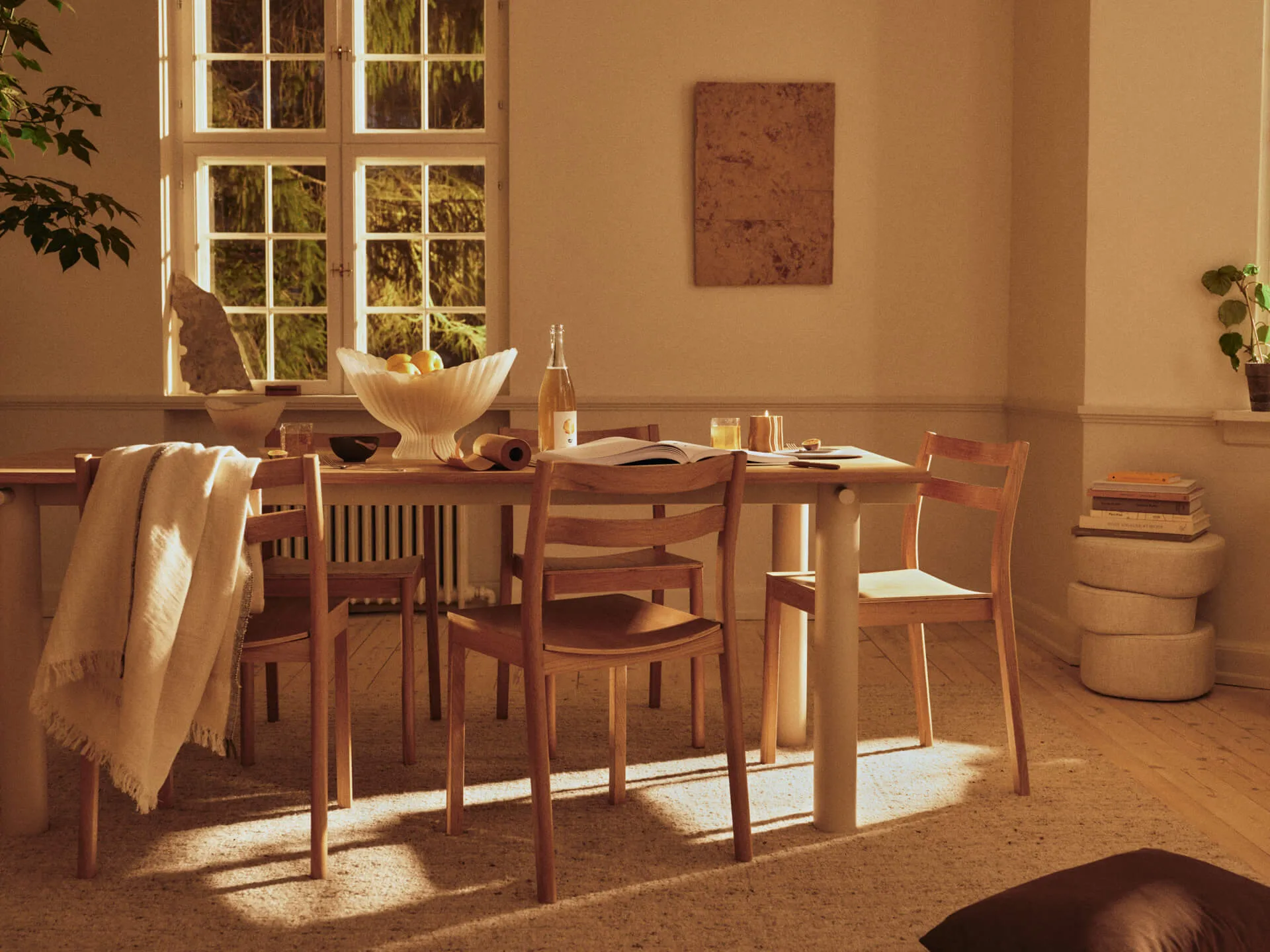 Seifa gulvteppe, Oat melange, 200x300 cm Ferm Living