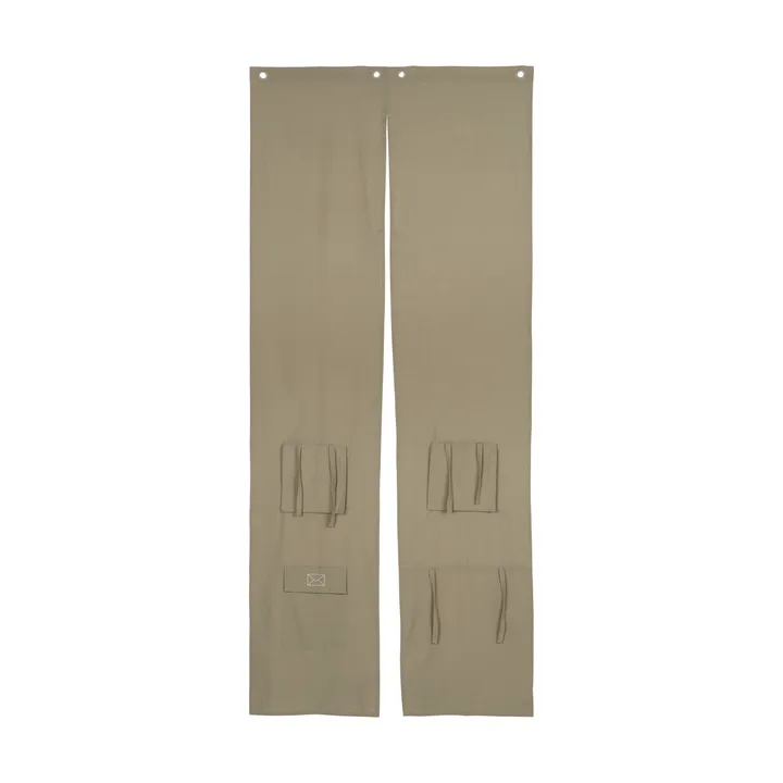 Settle dørgardin - Elm green, 85x205 cm - Ferm Living