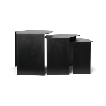 Shard cluster bord 3-pakn. - Black - Ferm Living