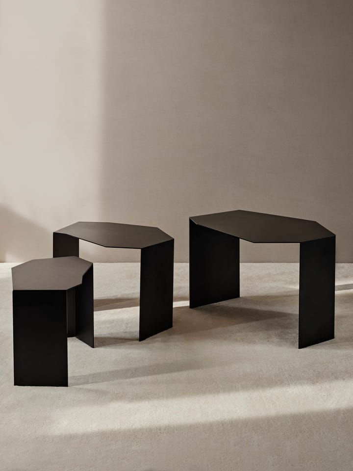 Shard cluster bord 3-pakn., Black Ferm Living