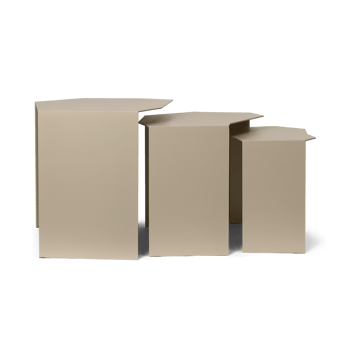Shard cluster bord 3-pakn. - Cashmere - Ferm Living