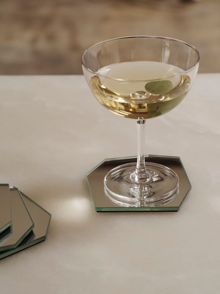 Shard glassbrikke 4-pakning, Mirror Ferm Living