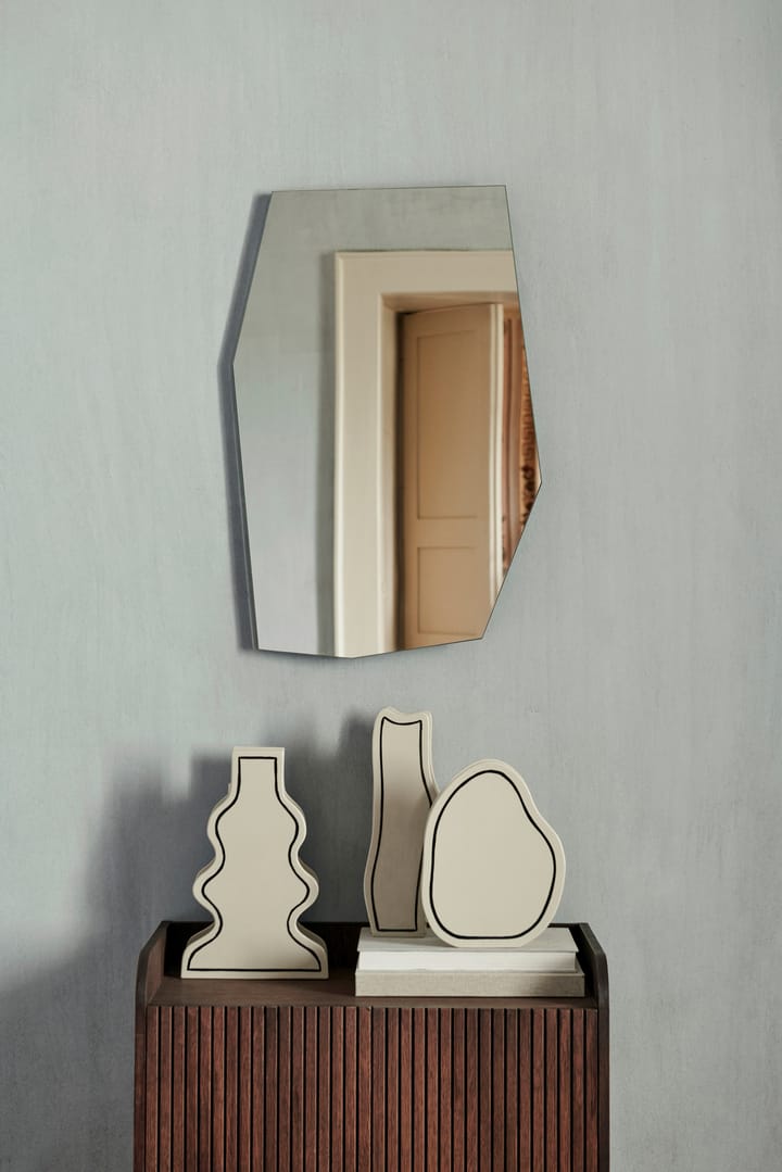 Shard speil 50,5 x 76,4 cm, Black Ferm Living