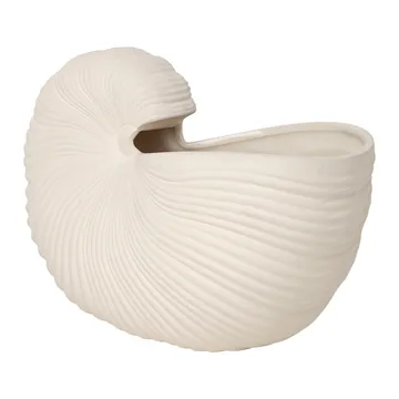 Shell krukke - Off white, 31x15x21 cm - Ferm Living