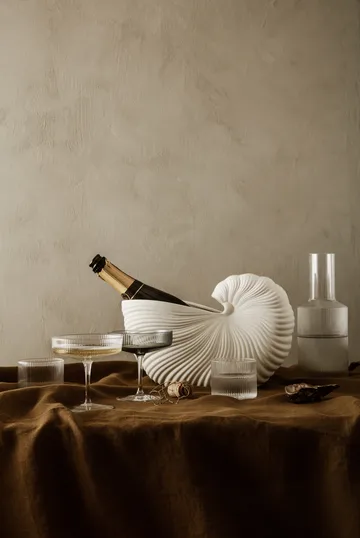 Shell krukke - Off white, 31x15x21 cm - Ferm Living