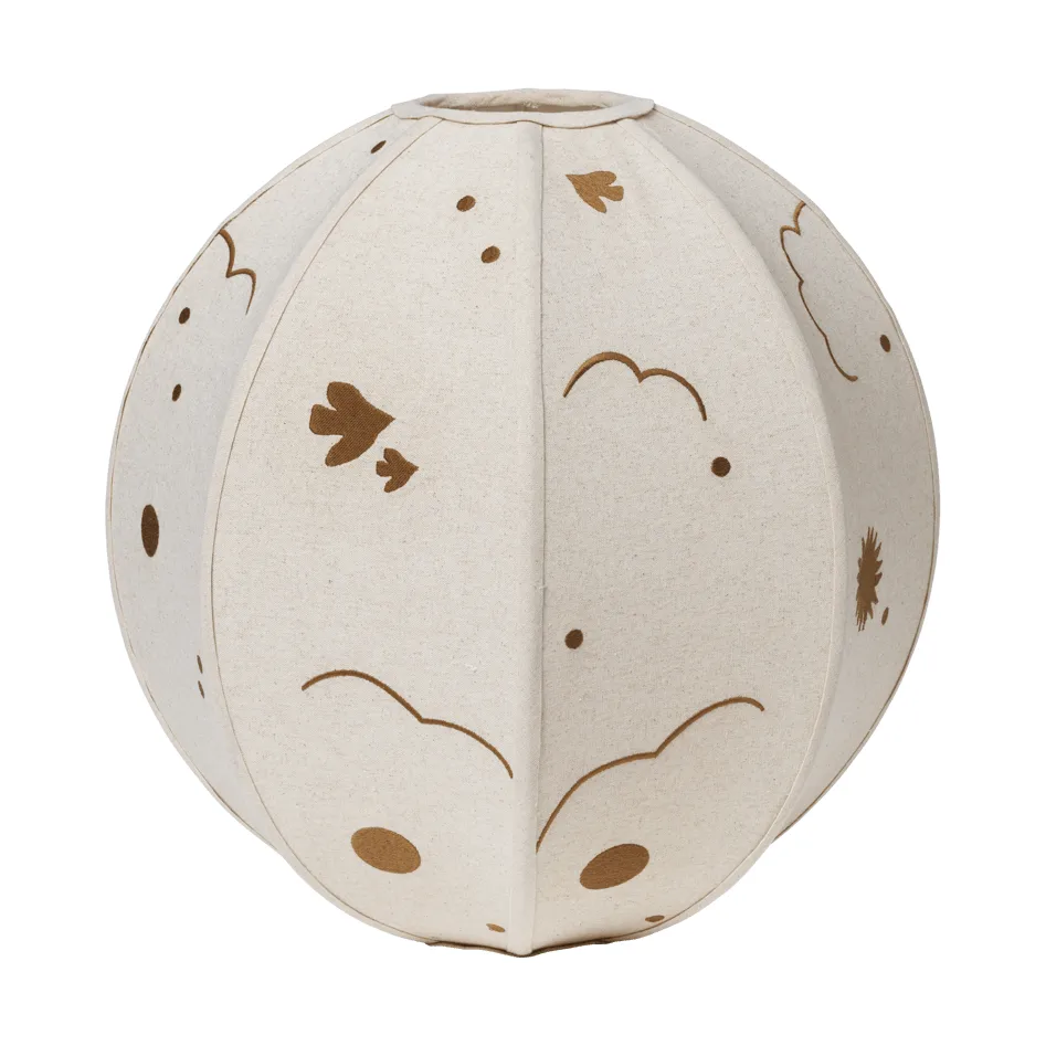 Skye lampeskjerm, Natural-bronze, Ø45 cm Ferm Living
