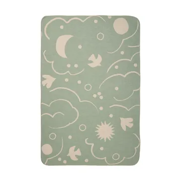 Skye teppe - Tea green-parchment, 80x120 cm - Ferm Living
