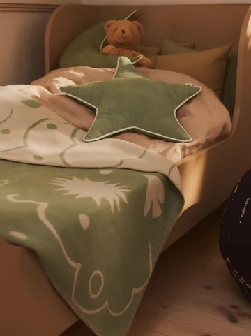 Skye teppe - Tea green-parchment, 80x120 cm - Ferm Living