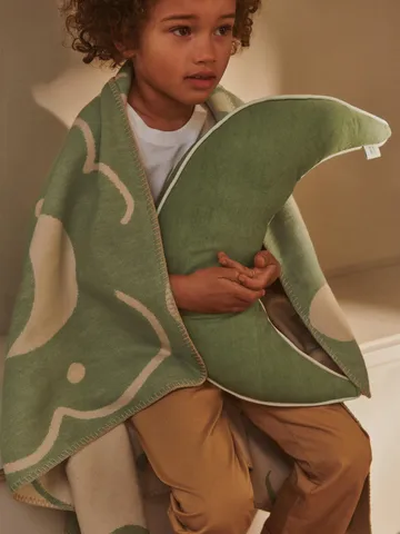 Skye teppe - Tea green-parchment, 80x120 cm - Ferm Living