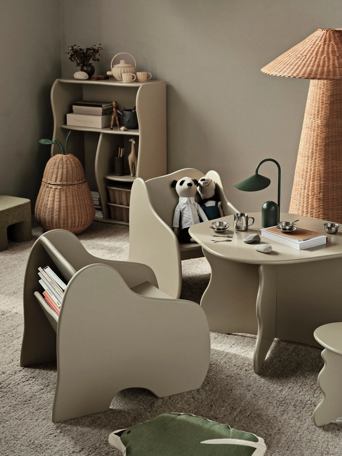 Slope bokhylle 66x95 cm, Cashmere Ferm Living