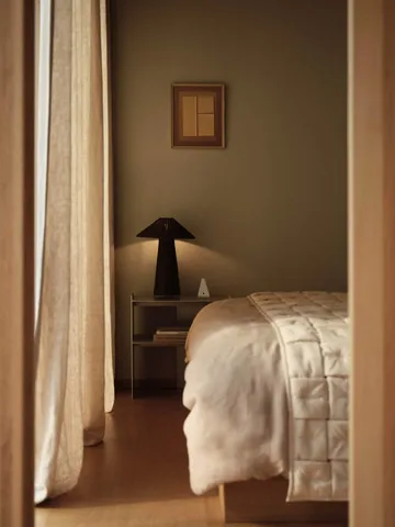 Sofi sengeteppe  - Parchment, 70x250 cm - Ferm Living