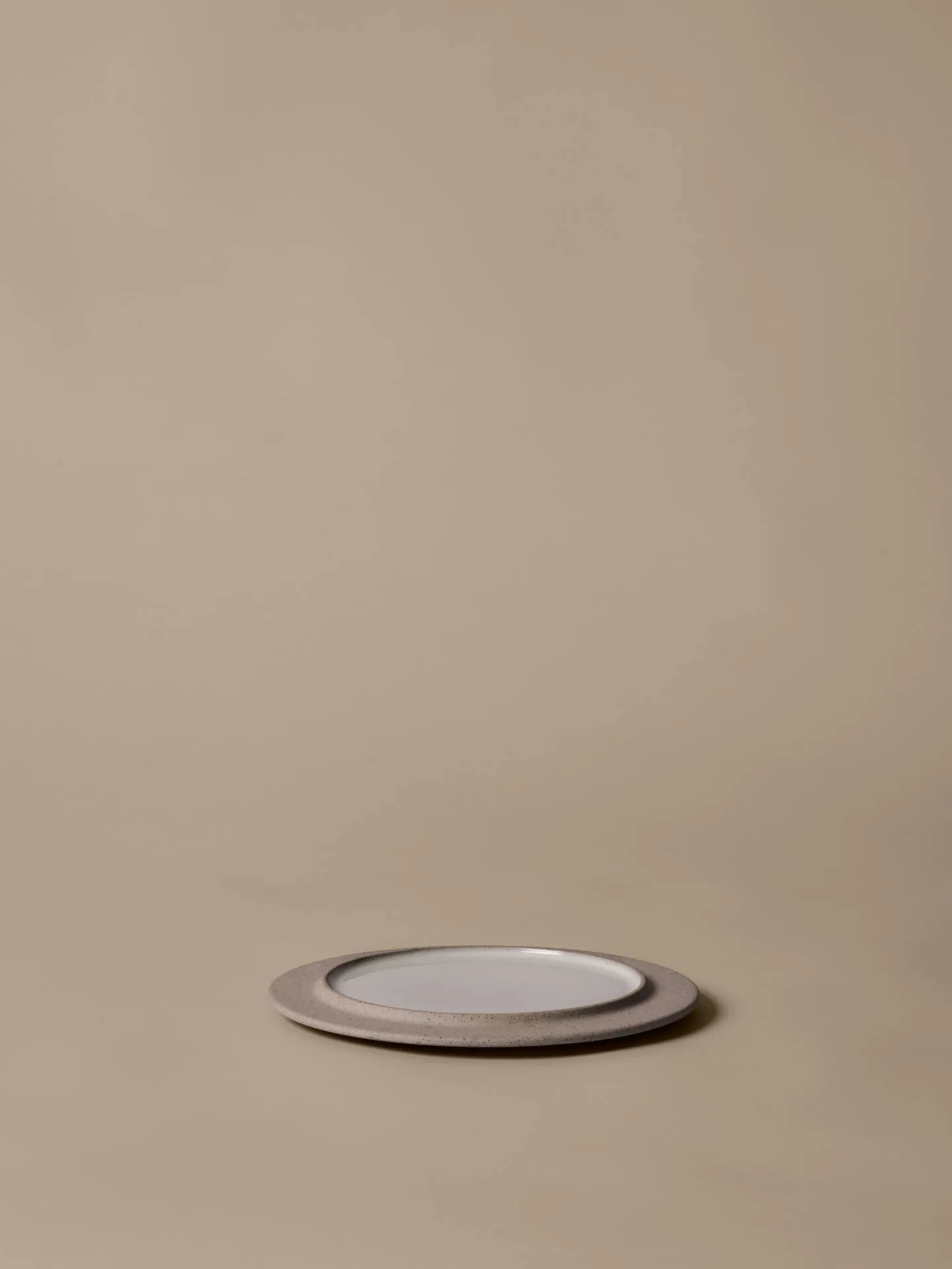 Sonae tallerken 2-pk, Grey-white, Ø22 cm Ferm Living