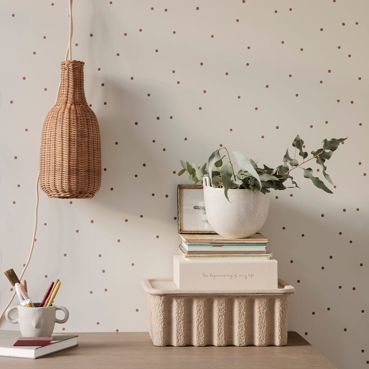 Speckle krukke Ø30 cm, Off white Ferm Living