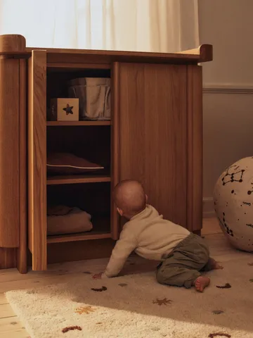 Stellebord til Tilu kommode - Natural oak, 100x74x10 cm - Ferm Living