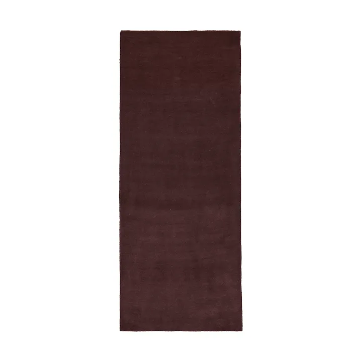 Stille tuftet teppe - Dark pecan, 80x200 cm - Ferm Living