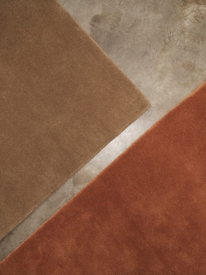 Stille tuftet teppe, Red brown, 200x300 cm Ferm Living