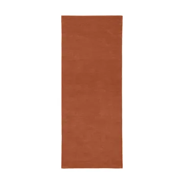 Stille tuftet teppe - Red brown, 80x200 cm - Ferm Living
