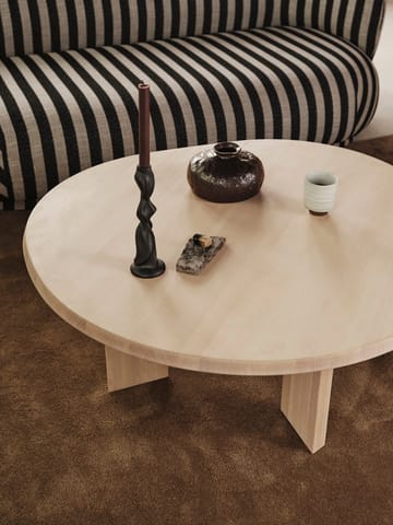 Tarn salongbord 107,6x108,1 cm - White oiled beech - Ferm Living