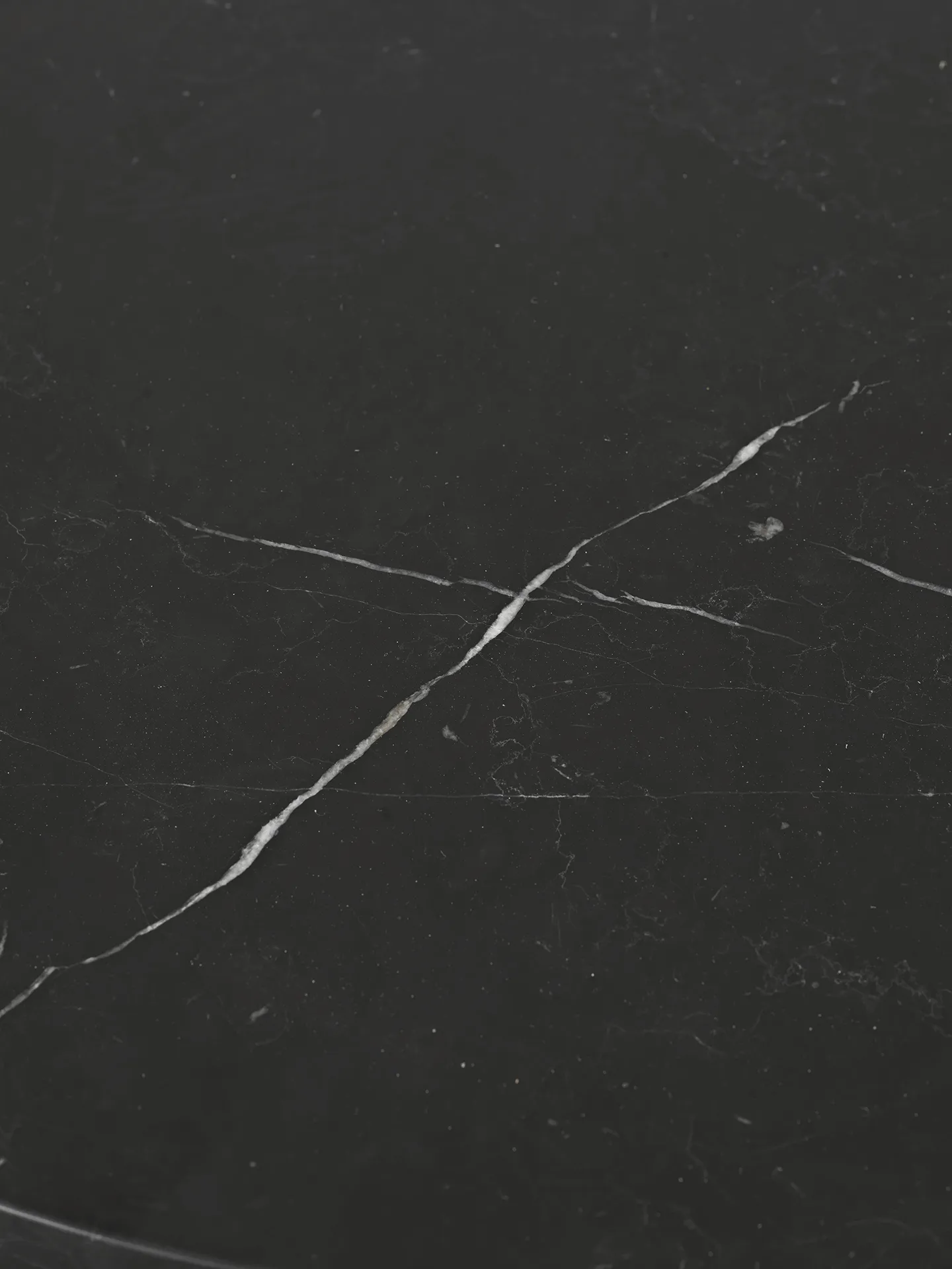 Taula salongbord Ø67x35 cm, Black Ferm Living