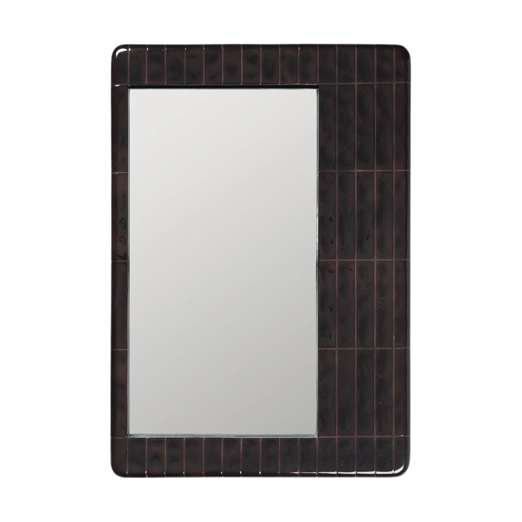 Tiling speil, Dark chocolate, 59x85 cm Ferm Living
