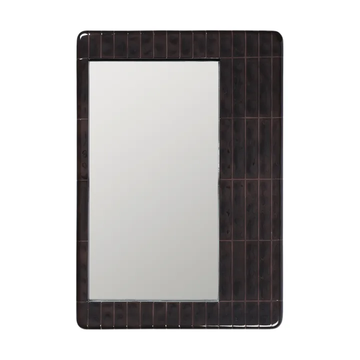 Tiling speil - Dark chocolate, 59x85 cm - Ferm Living
