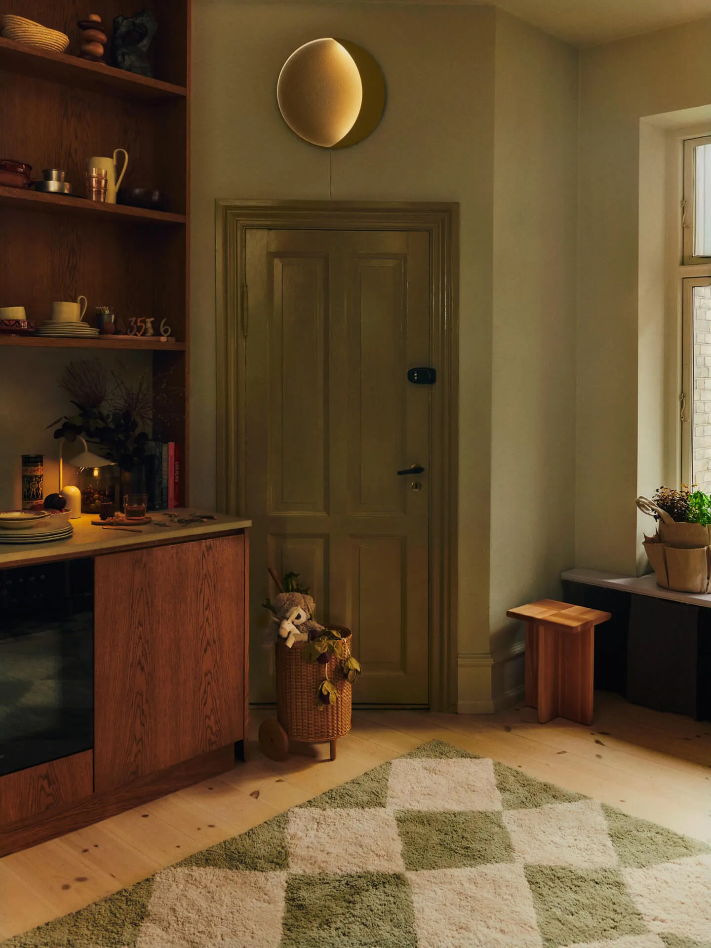 Tilt teppe, Elm green, 140x200 cm Ferm Living