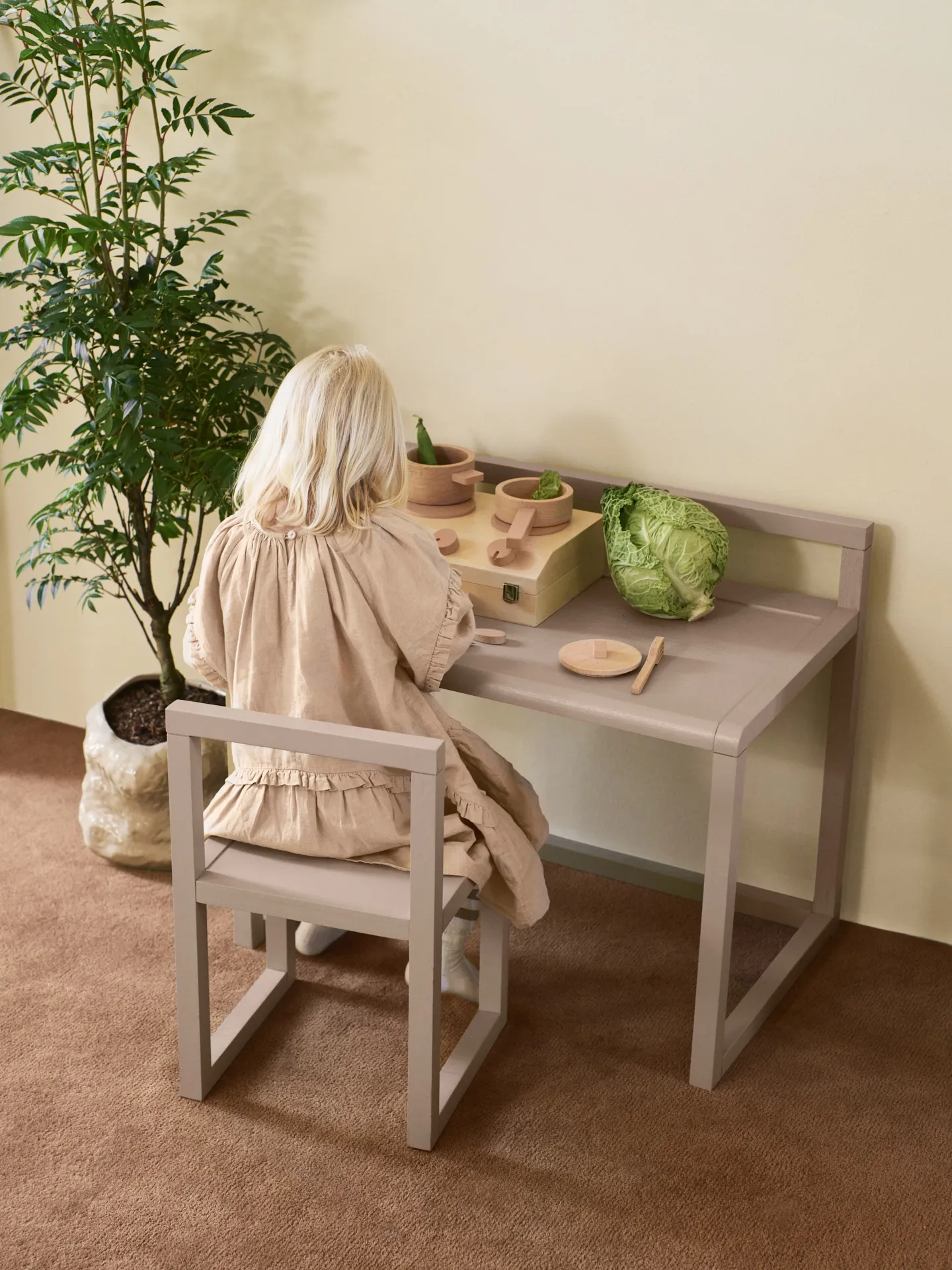 Toro Suitcase Kitchen kokesett for barn, Natural Ferm Living