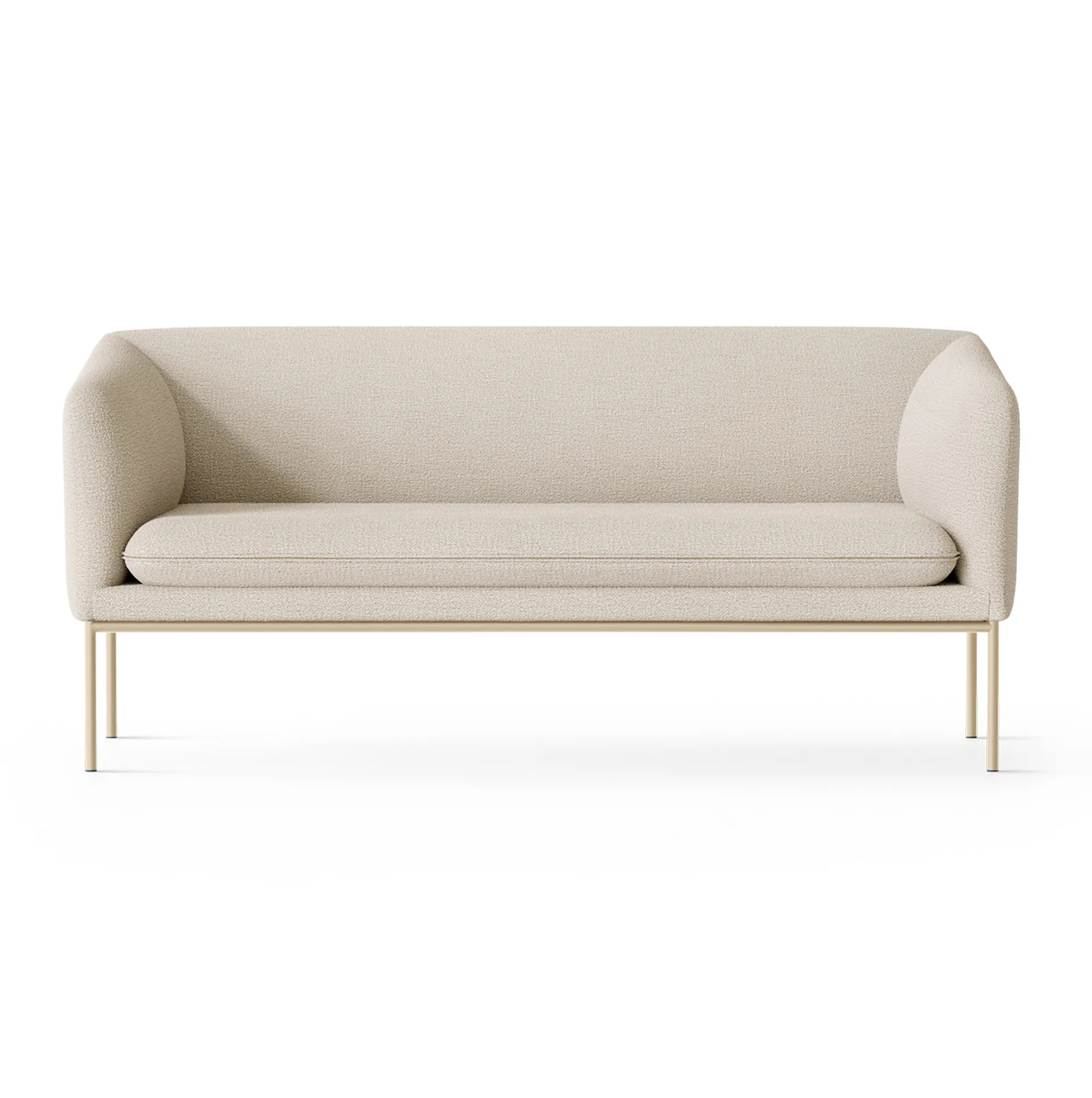 Turn sofa 2-seter, Cashmere bouclé off-white Ferm Living