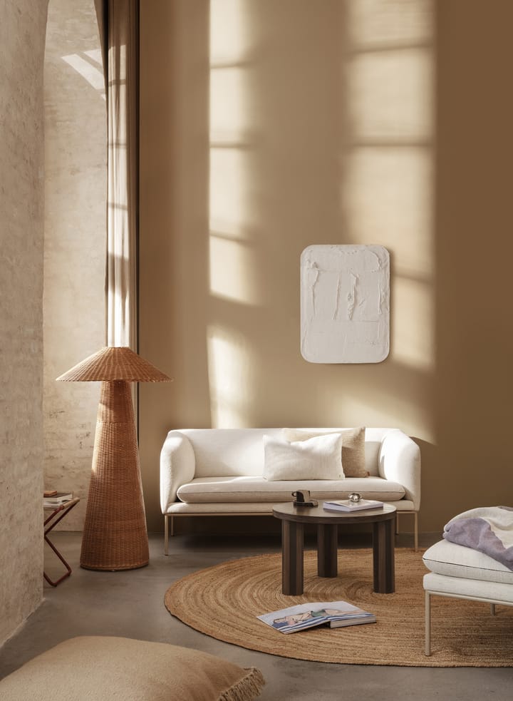 Turn sofa 2-seter, Cashmere bouclé off-white Ferm Living