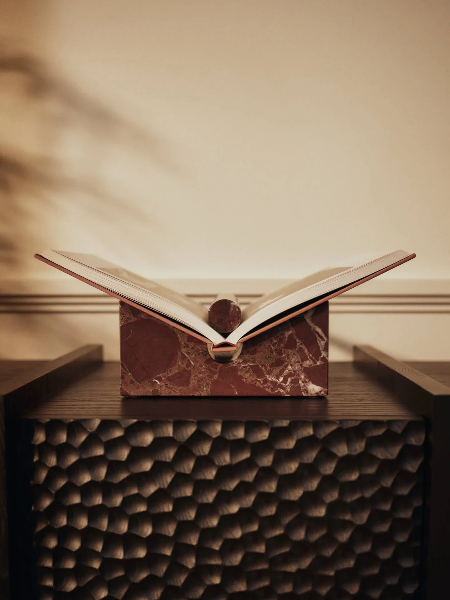 Tvara bokstativ, Rosso levanto, 22x22 cm Ferm Living