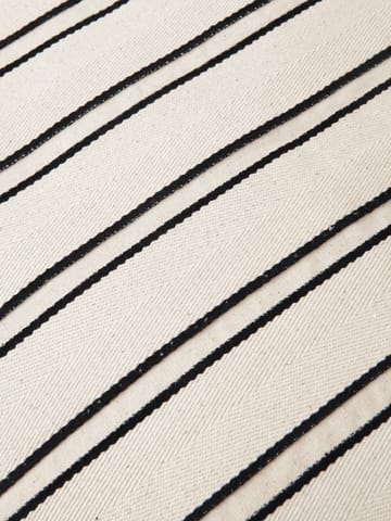 Twill putetrekk 50x50 cm - Off-white-black - Ferm Living
