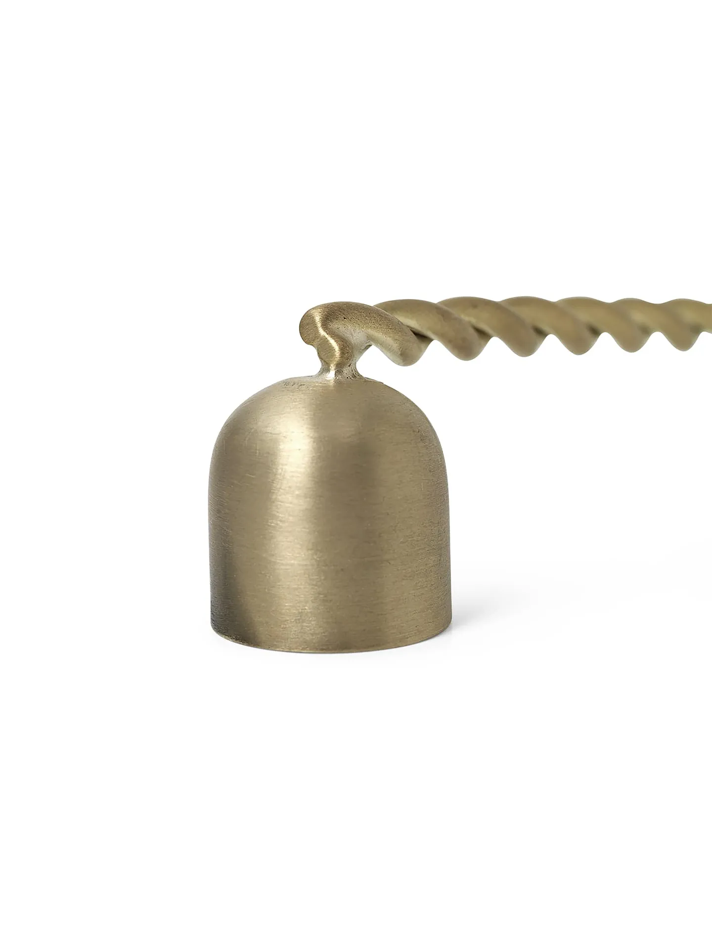 Twist lysslukker, brass Ferm Living