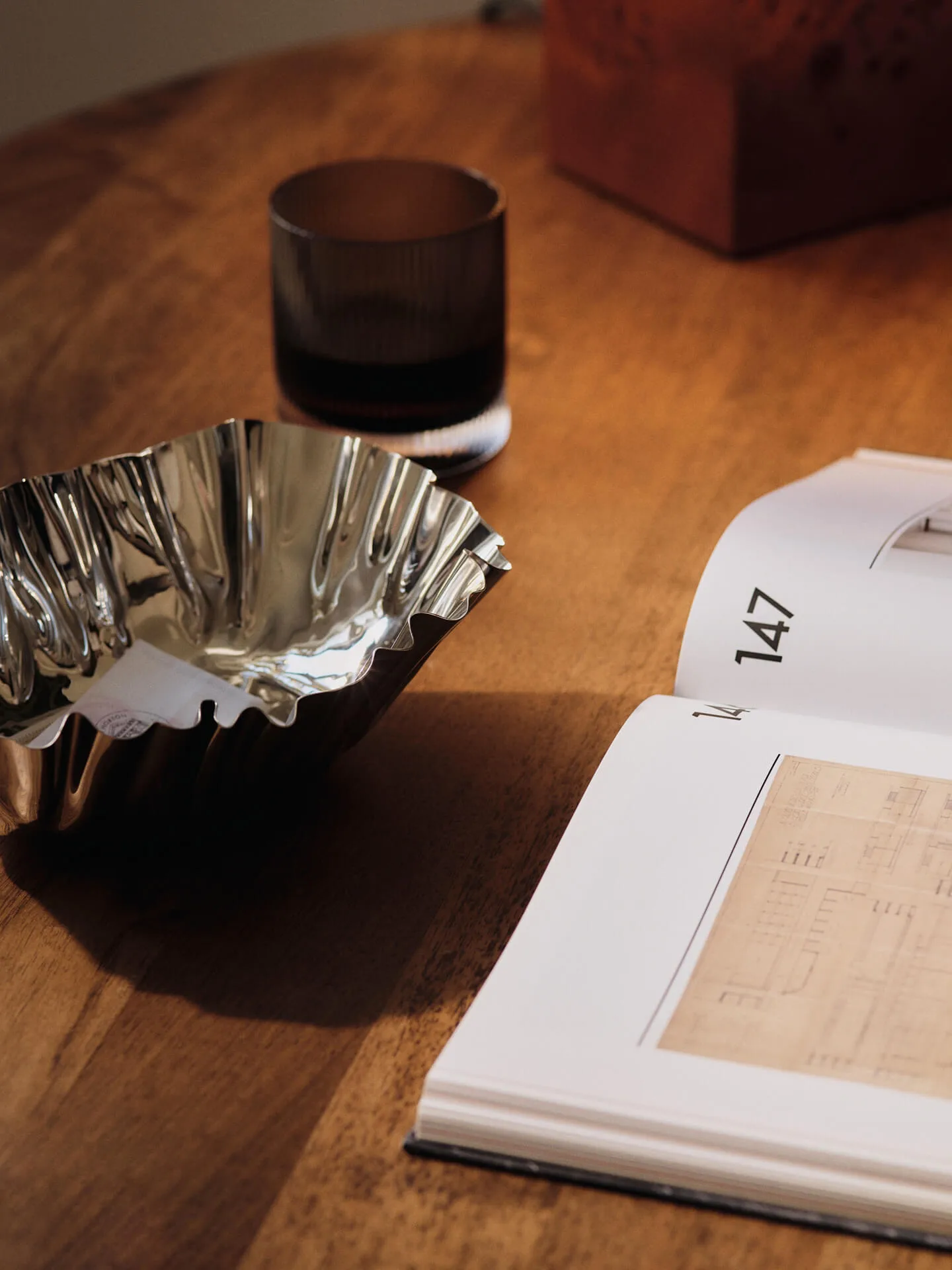 Tydra skål H7, Mirror polished Ferm Living