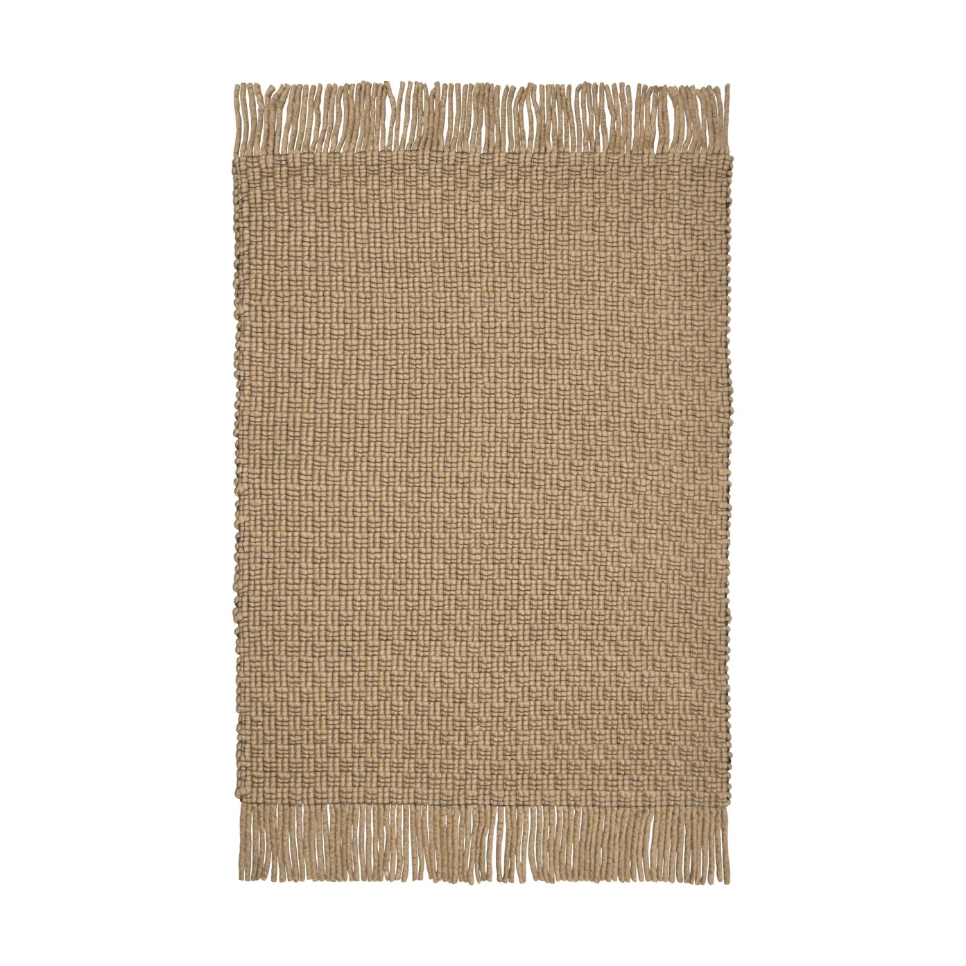 Udo teppe, Tan-black, 140x200 cm Ferm Living