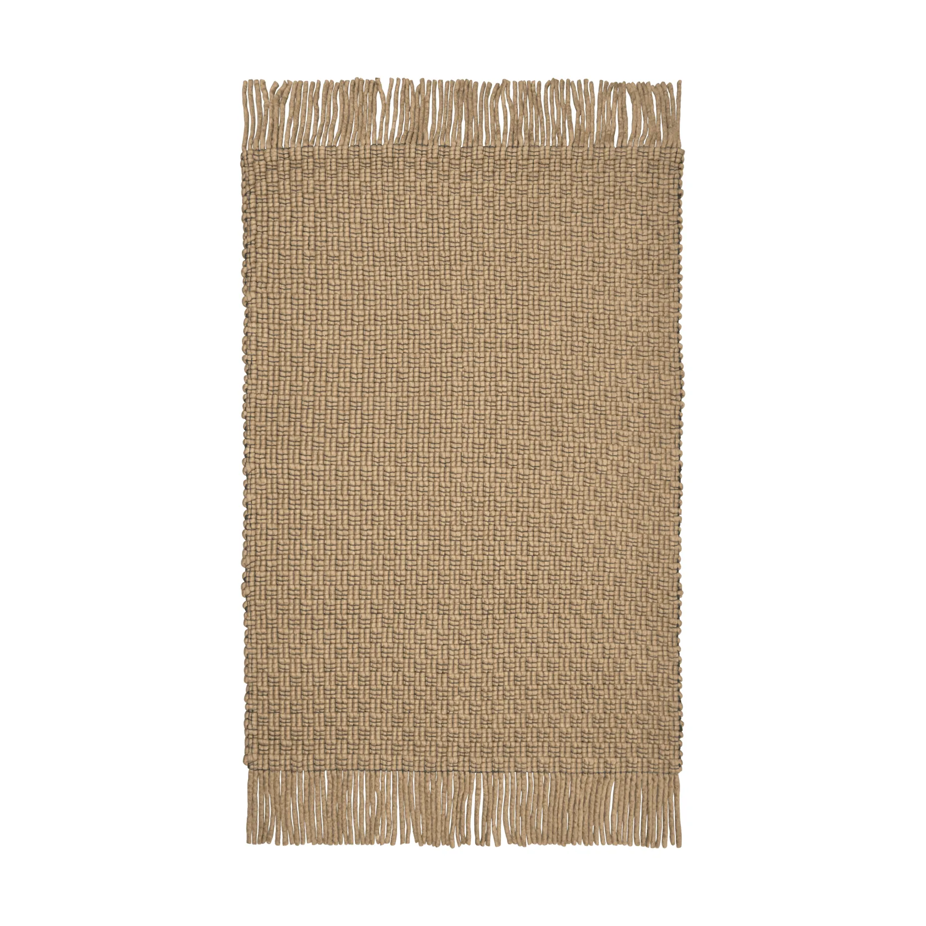 Udo teppe, Tan-black, 200x300 cm Ferm Living