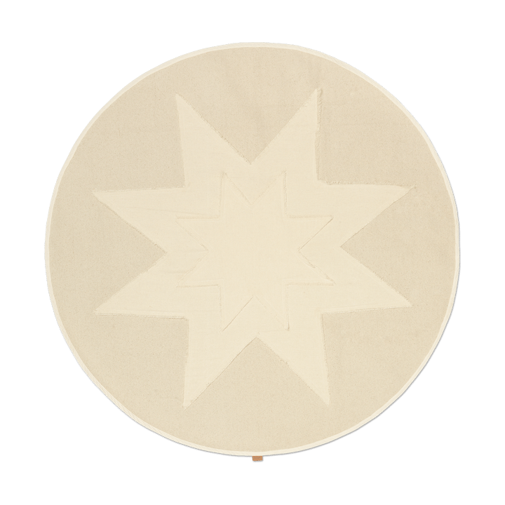 Vela Star juletrematte - Natural - Ferm Living